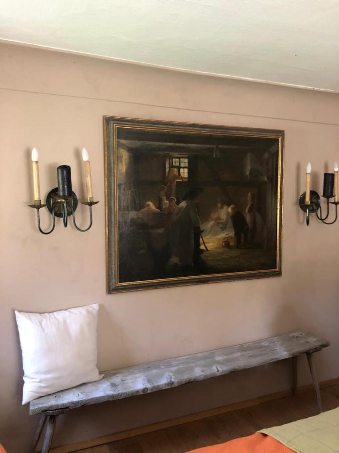 Zimmer In 400 Jahre Alten Bauernhaus Anif Esterno foto